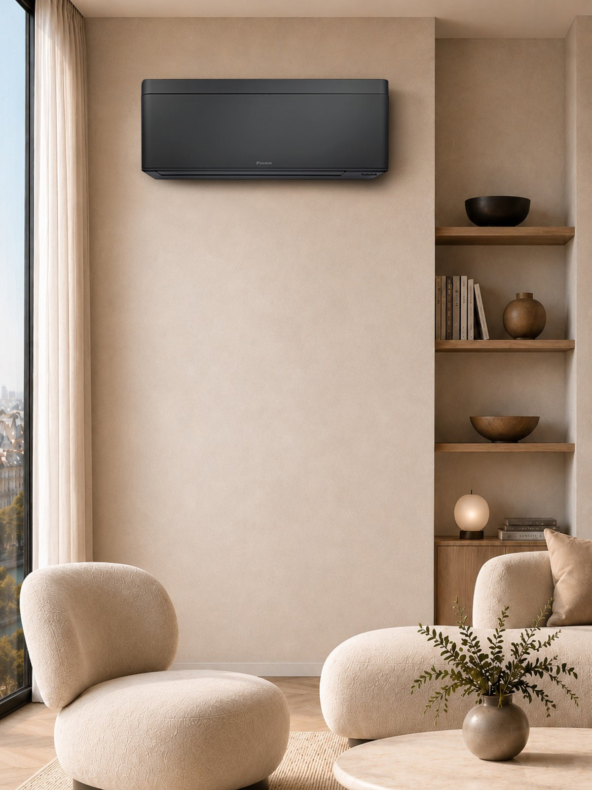 DAIKIN Stylish Čierna FTXA20CB