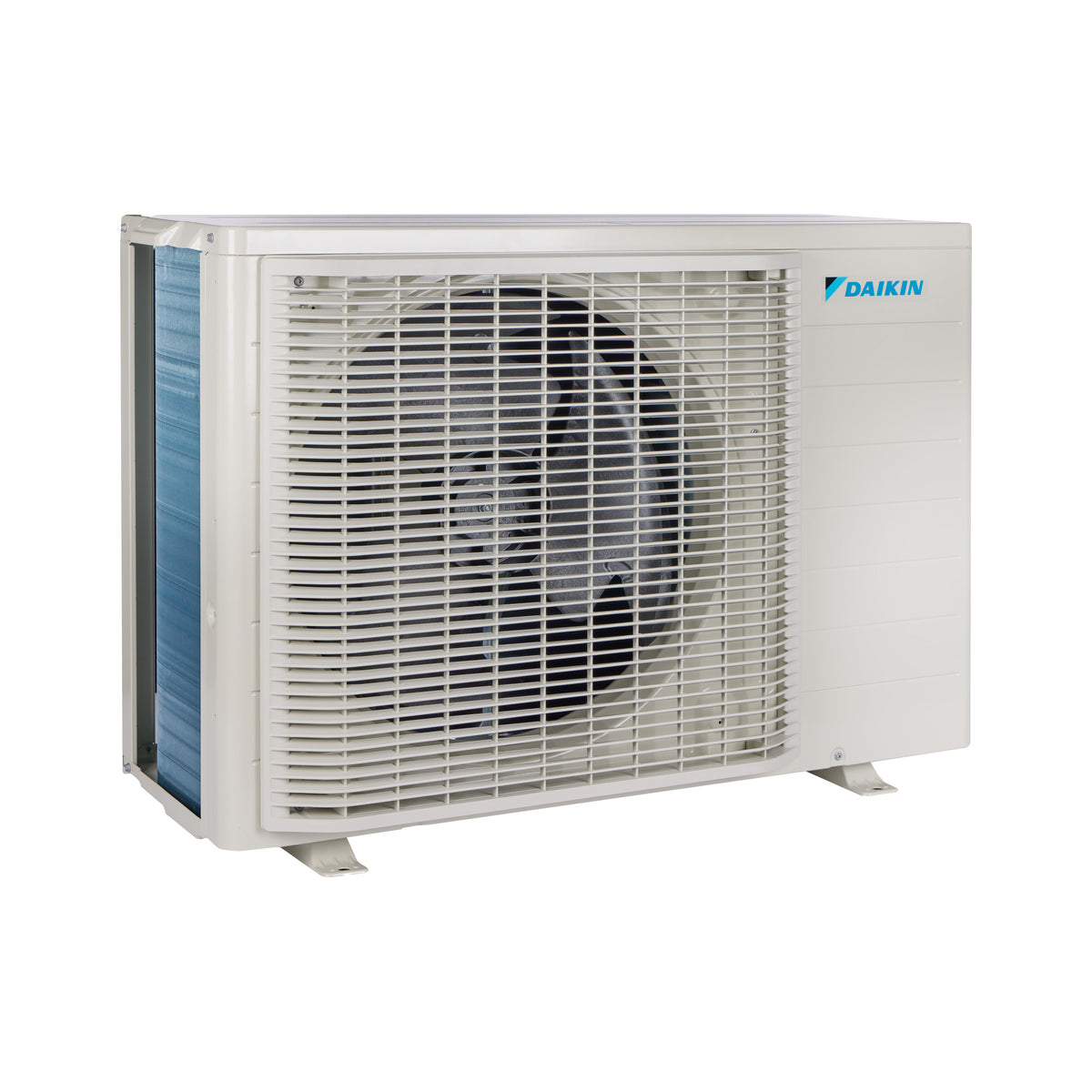 DAIKIN Comfora Nepura RXTP35A — vonkajšia jednotka, bočný pohľad zľava