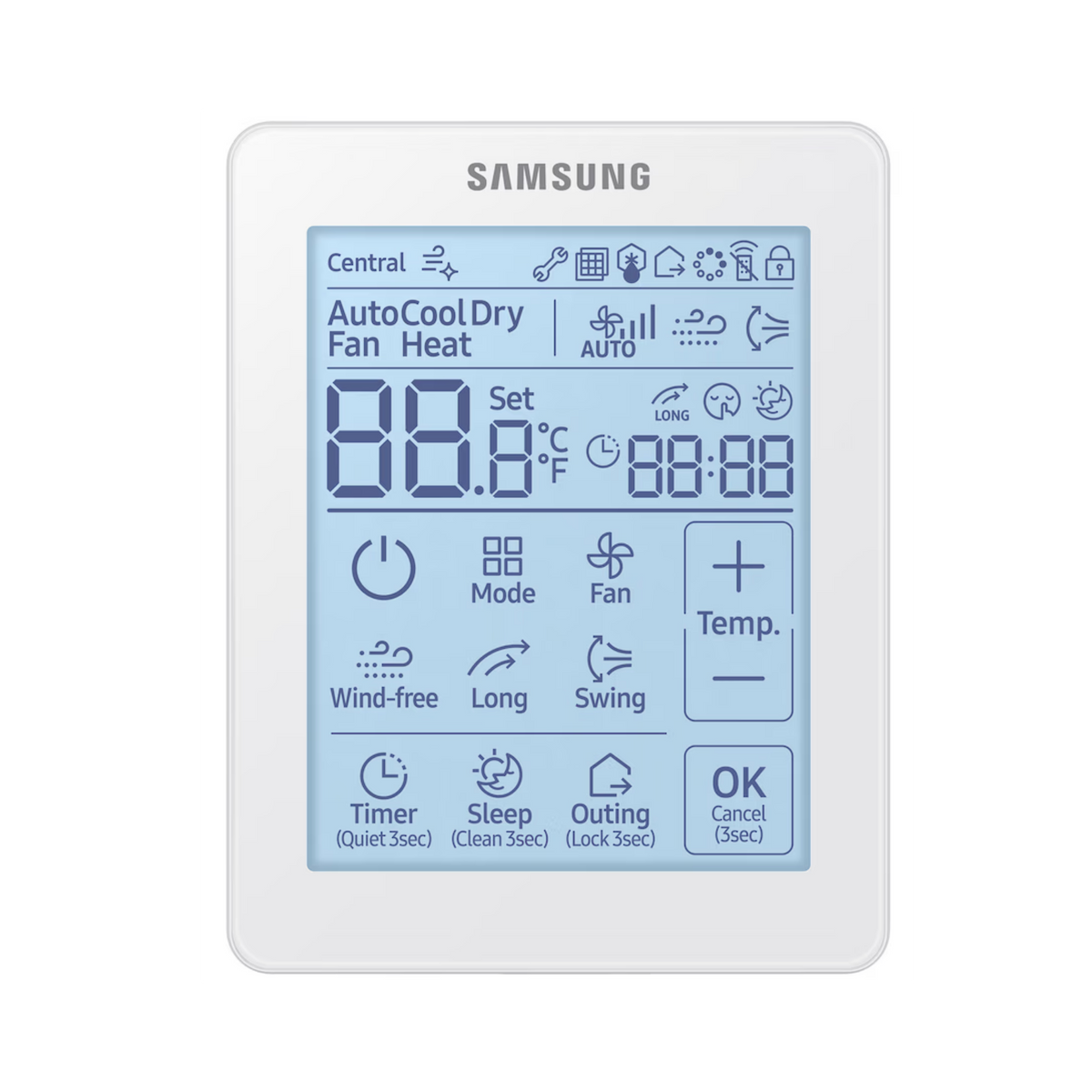 SAMSUNG Dotykový káblový ovládač MWR-SH11N