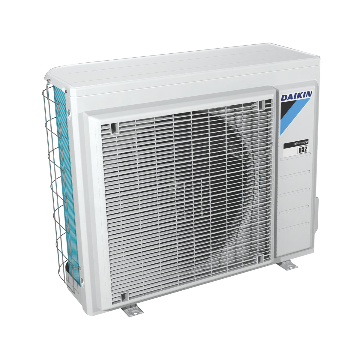 DAIKIN Altherma 3 R vonkajšia jednotka 4 kW ERGA04EV — bočný pohľad zľava