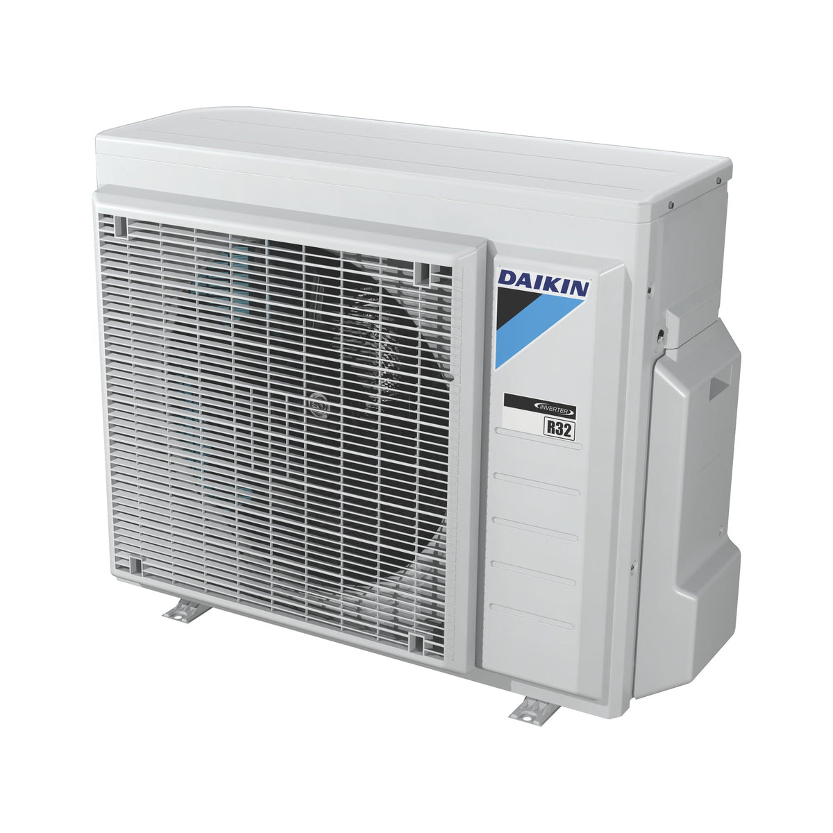 DAIKIN Altherma 3 R vonkajšia jednotka 8 kW ERGA08EVH7 — bočný pohľad sprava