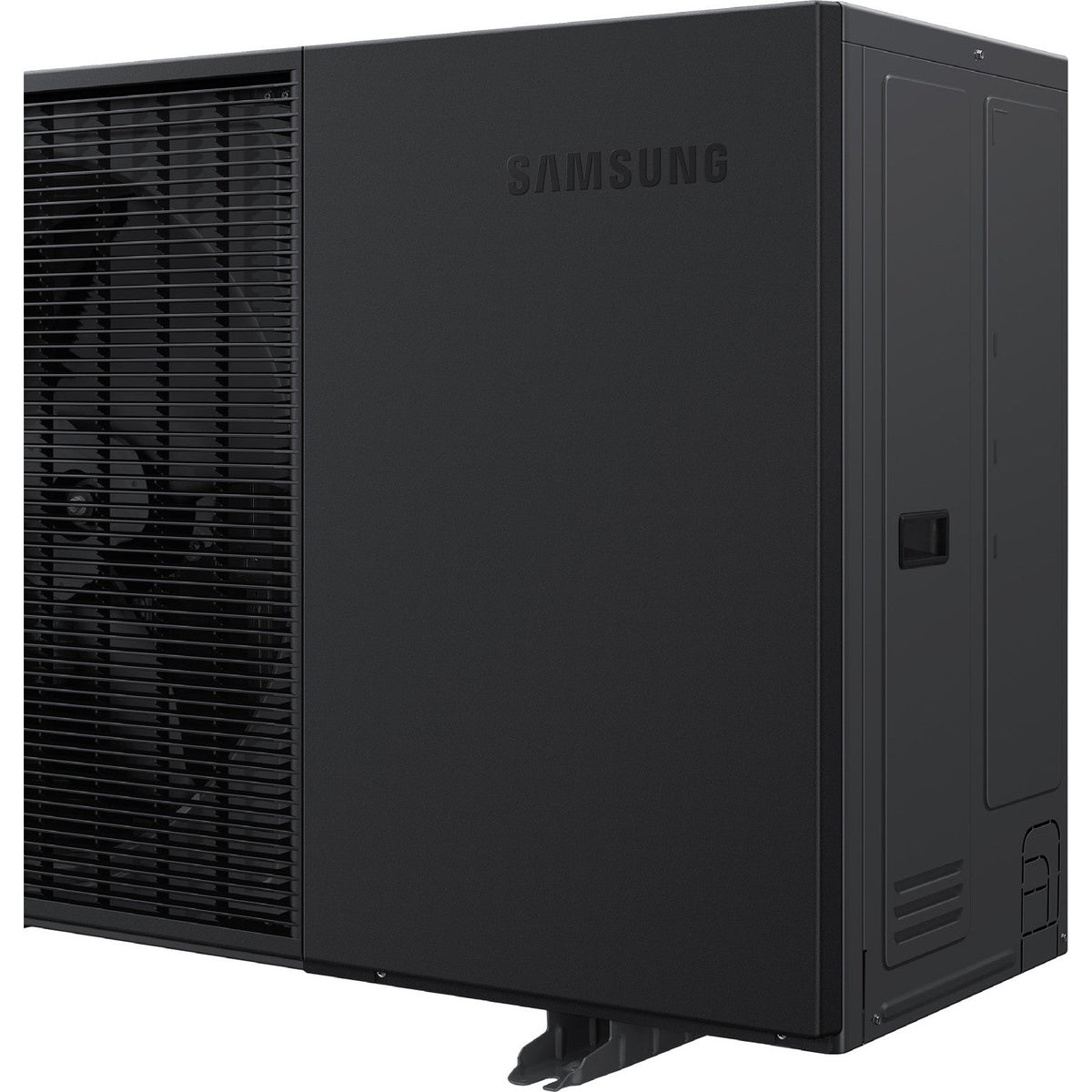 SAMSUNG EHS Quint vonkajšia jednotka 16 kW 1f — detail loga a bočného panela