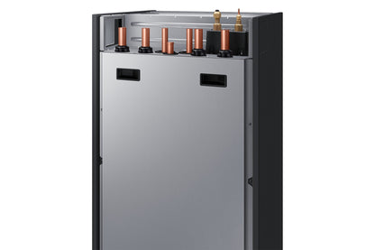 SAMSUNG EHS Split 16 kW – 200 l · 2 zóny, 3f — detail prípojok na hornej strane
