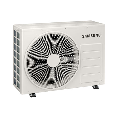 SAMSUNG EHS Split vonkajšia jednotka 4,4 kW 1f — pohľad zo šikma zľava